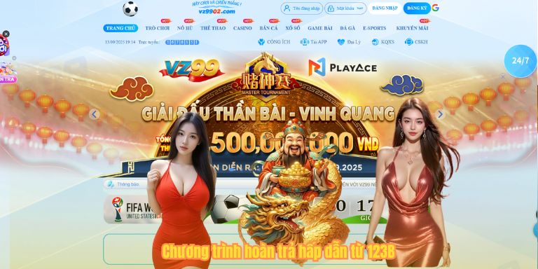 KHUYẾN MÃI 123B 6 Chương trình hoàn trả hấp dẫn từ 123B