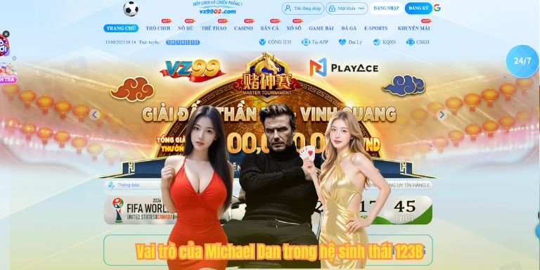 TÁC GIẢ 5 Vai trò của Michael Dan trong hệ sinh thái 123B